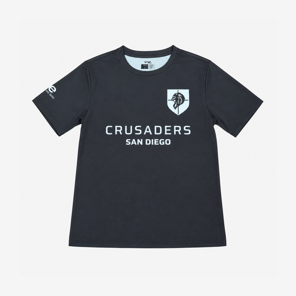 Crusaders SC Black Training Jersey