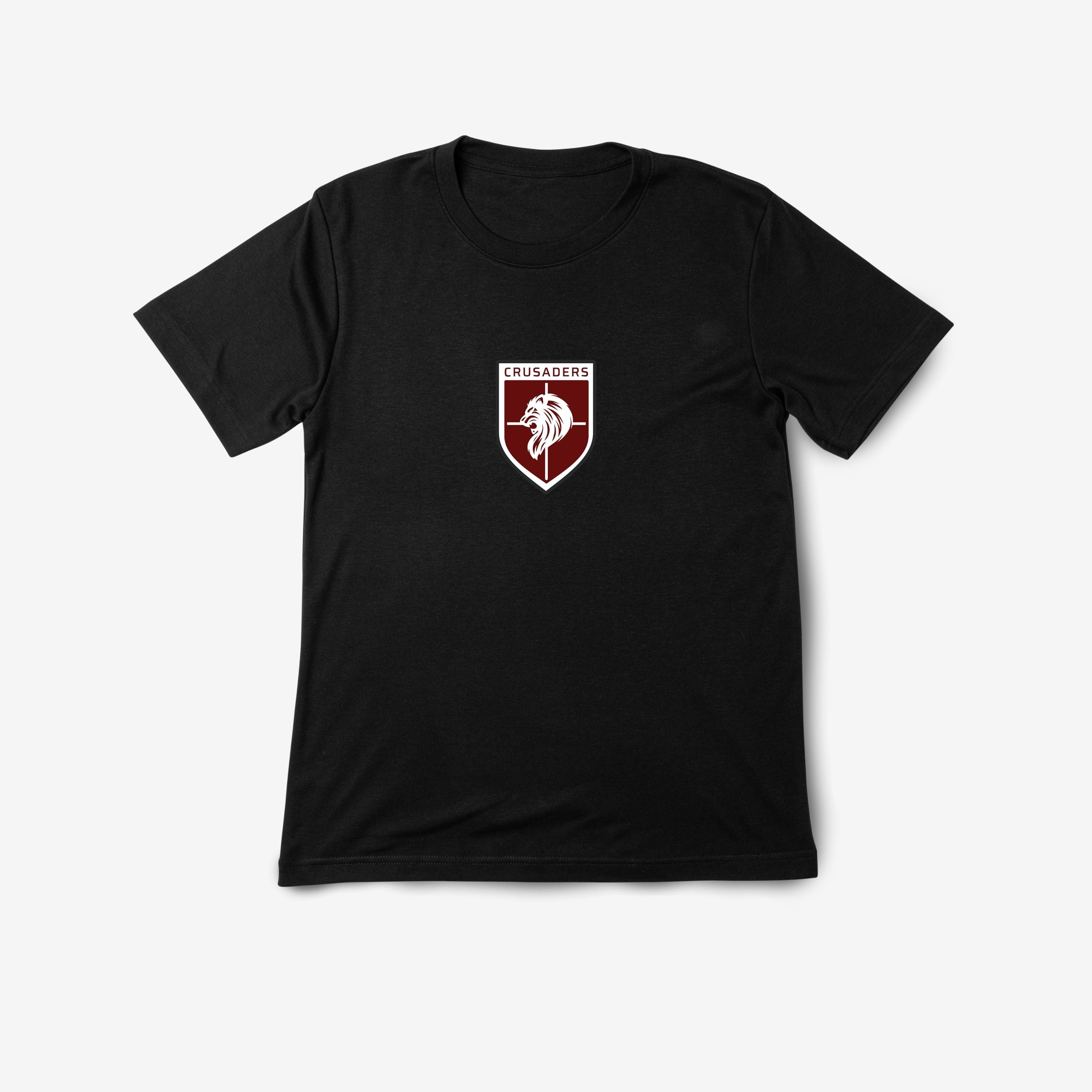 black tee shirt