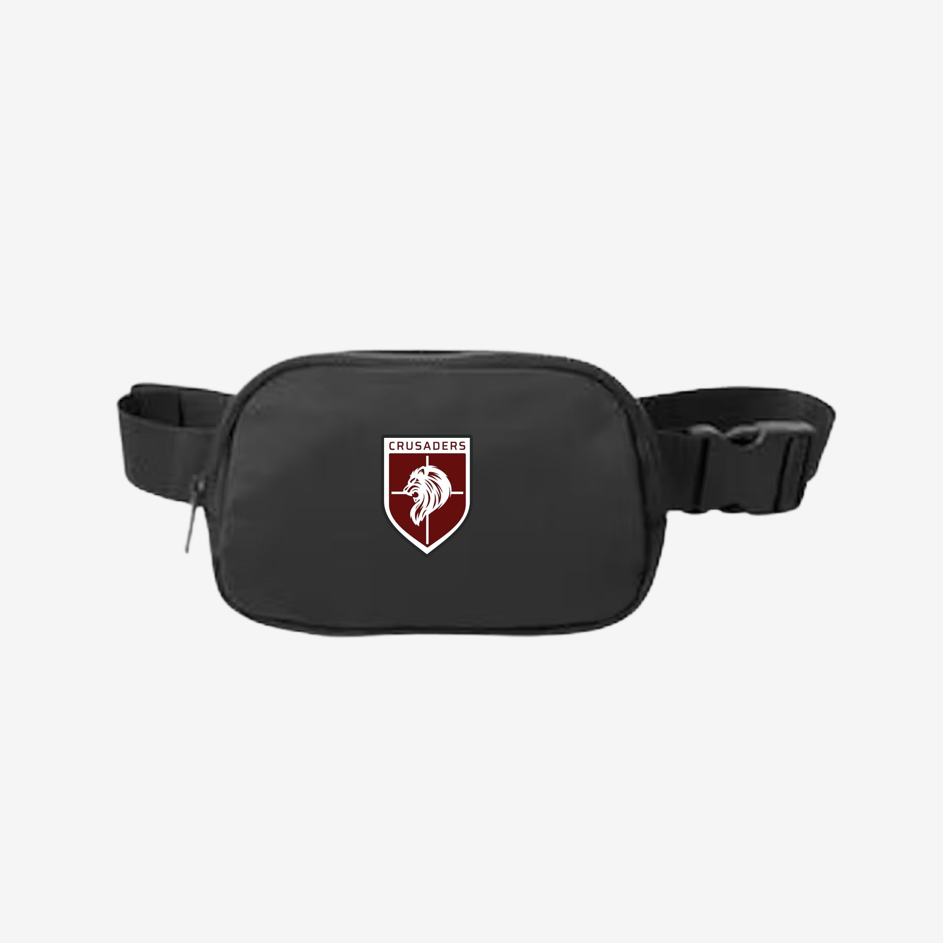 black fanny pack