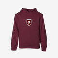 maroon hoodie