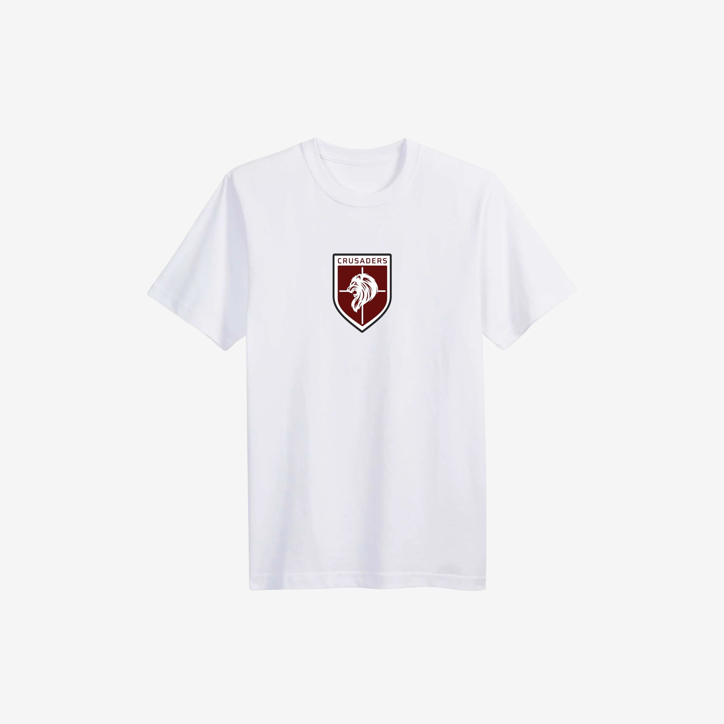 white t shirt with logo 