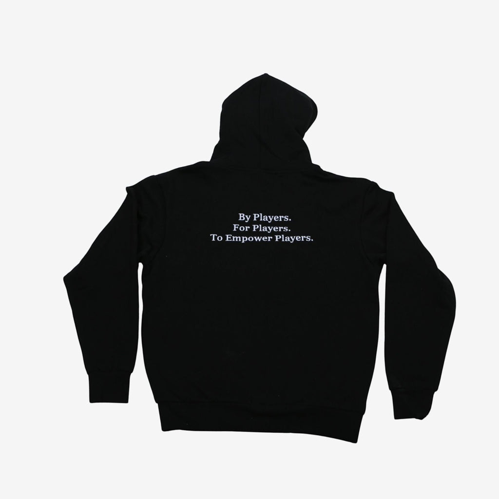 black hoodie