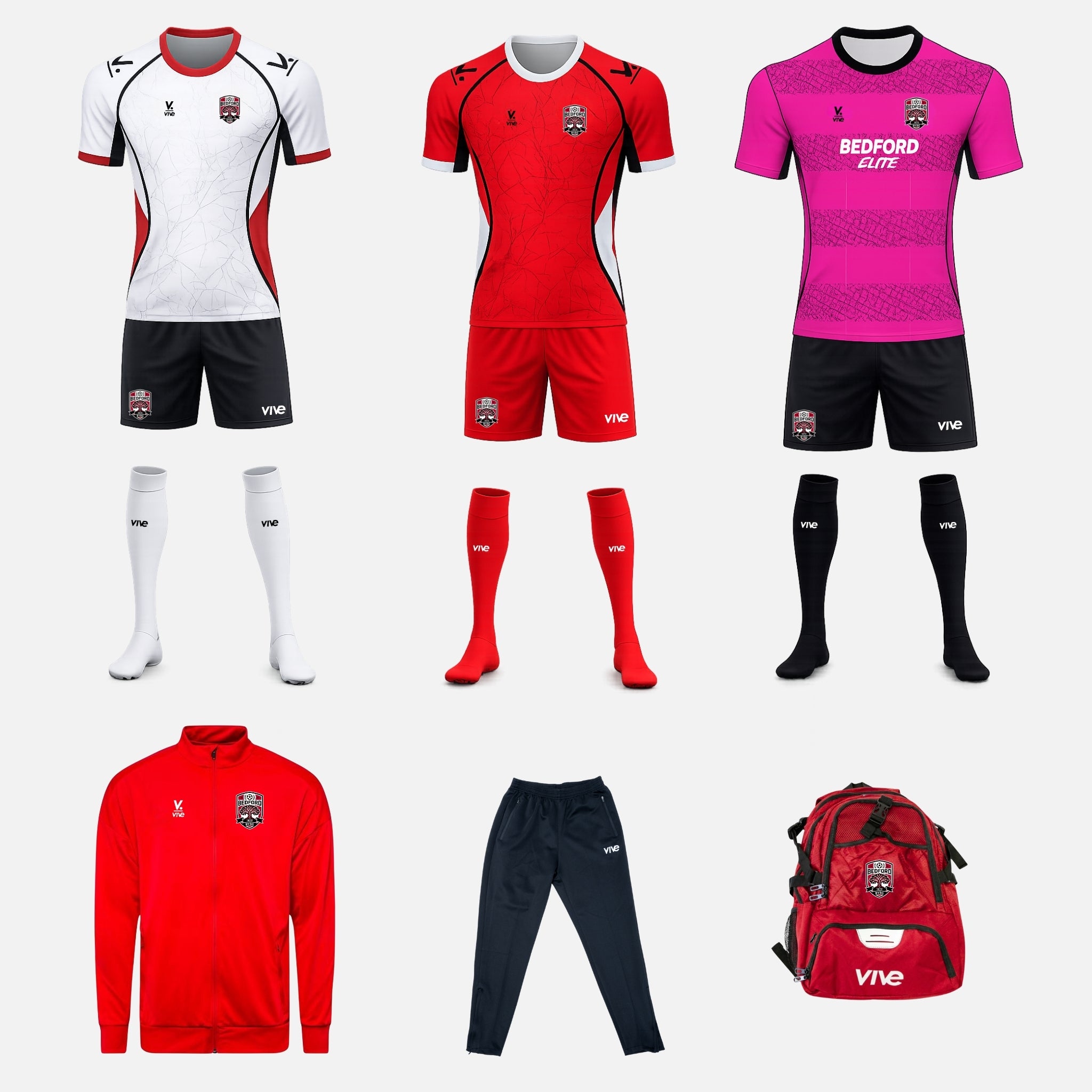 Bedford Youth Soccer Kit - Elite Teams