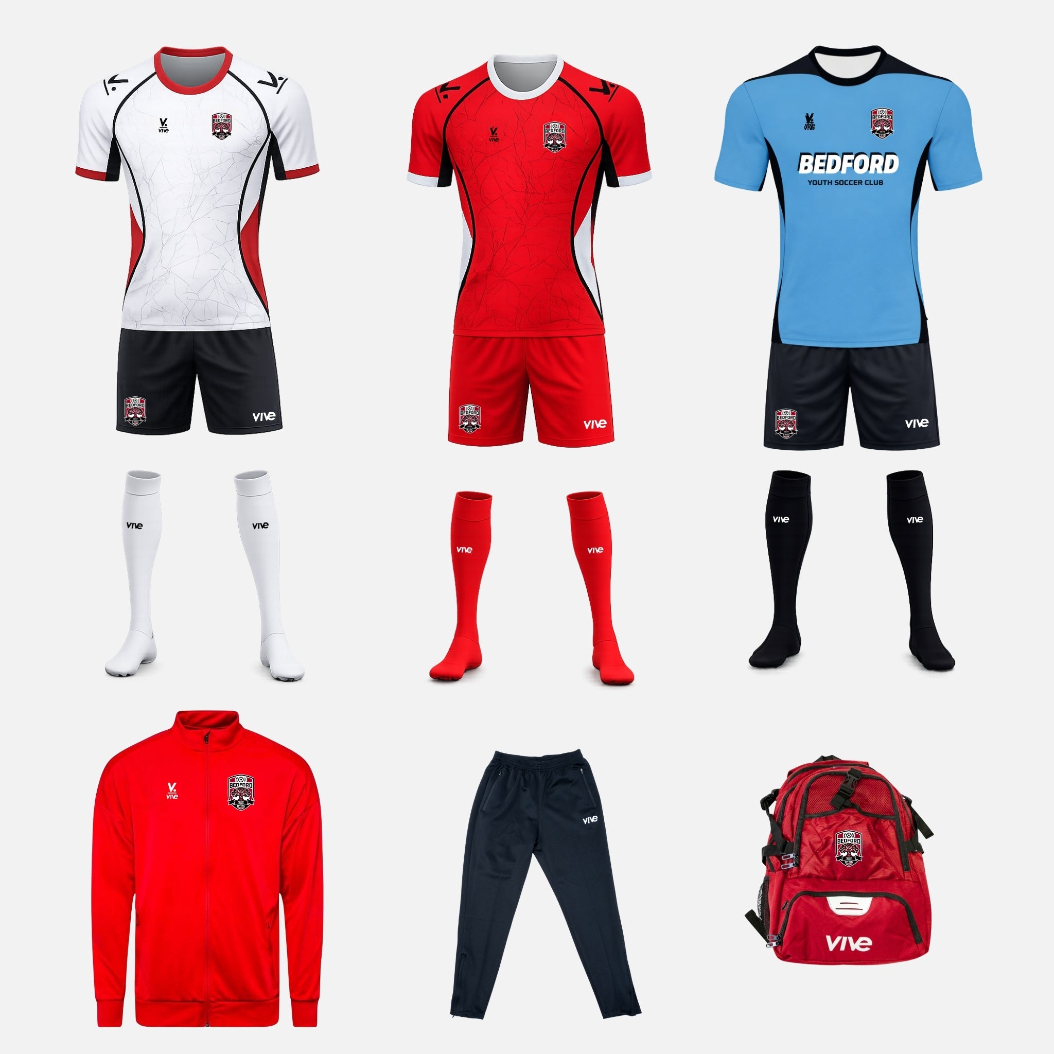 Bedford Youth Soccer Kit