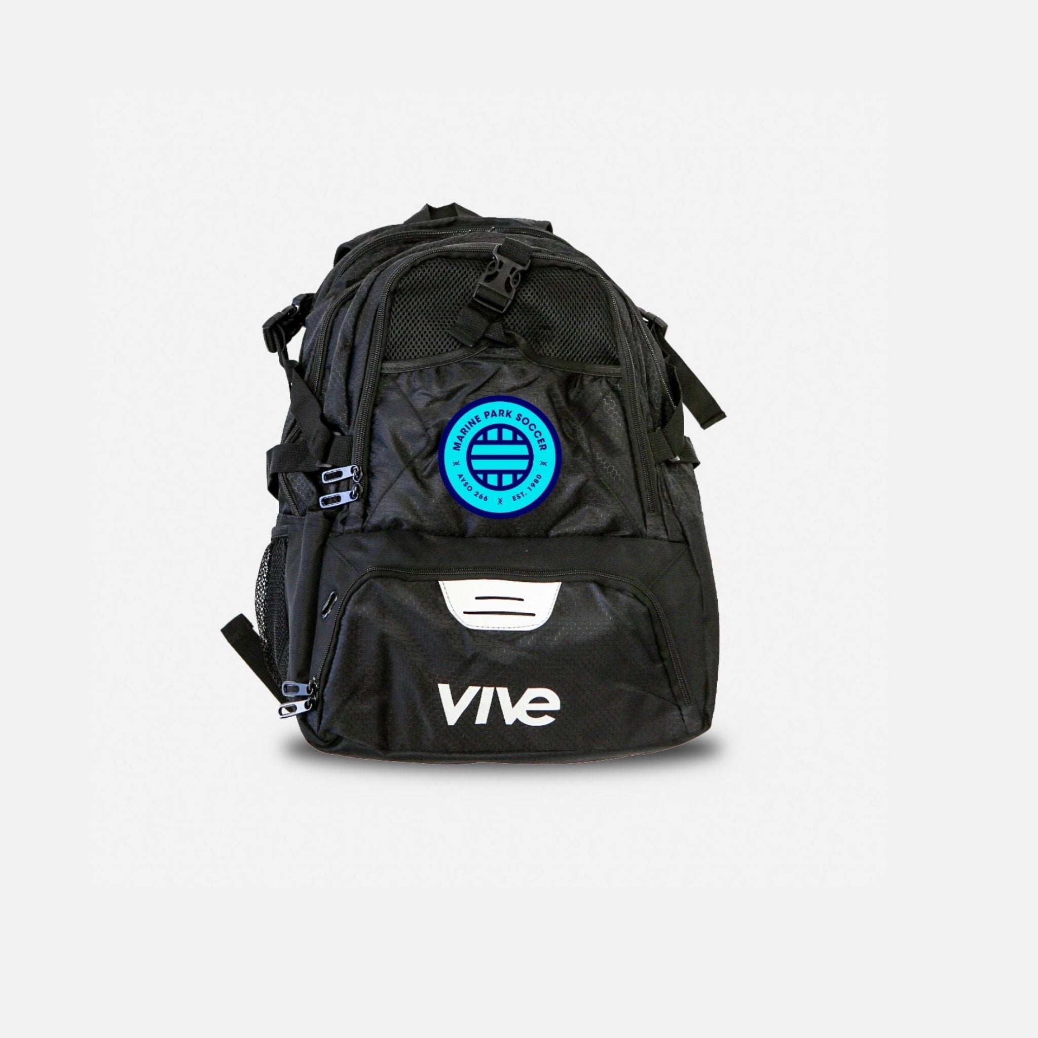 black backpack