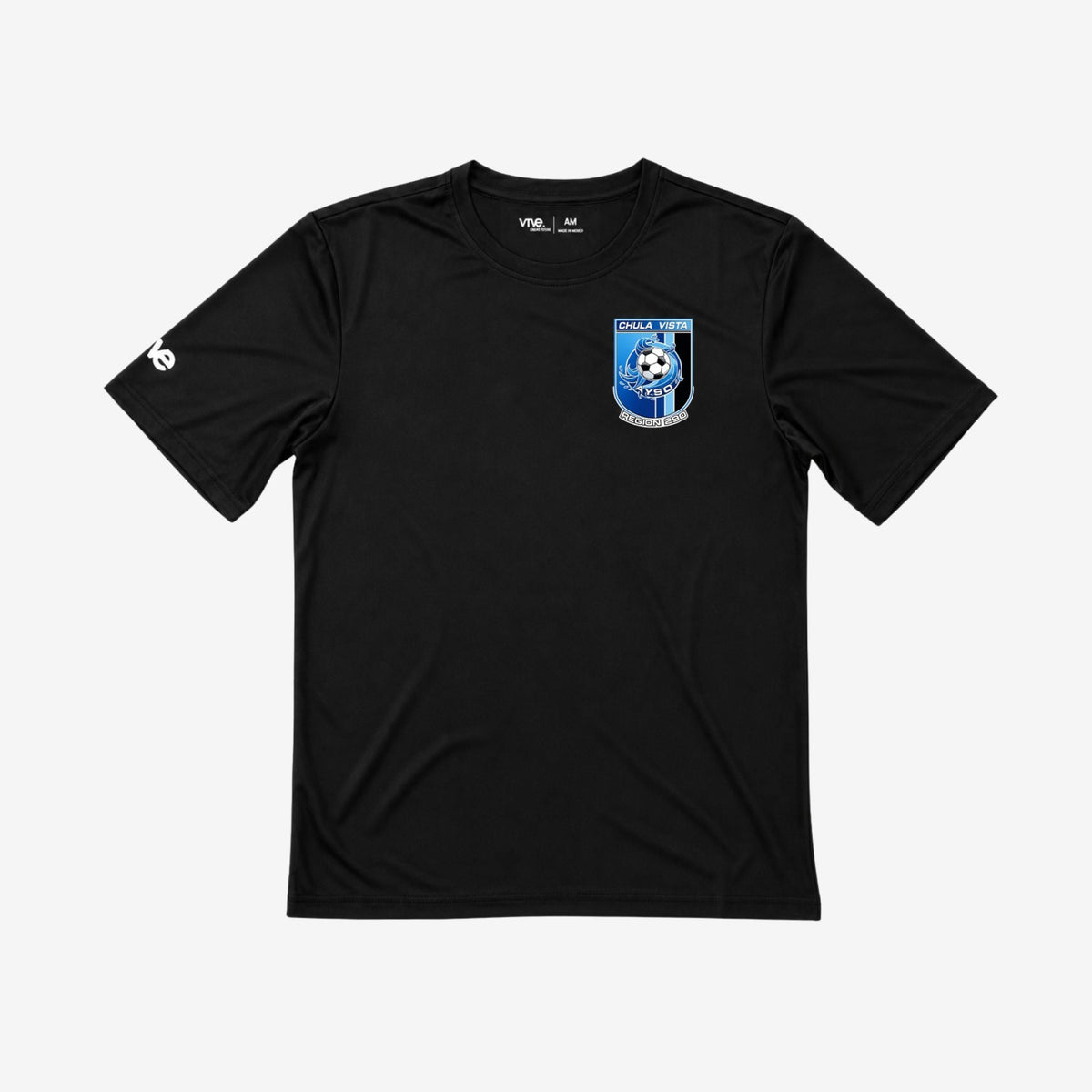 black athletic tee 