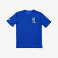 blue athletic tee 