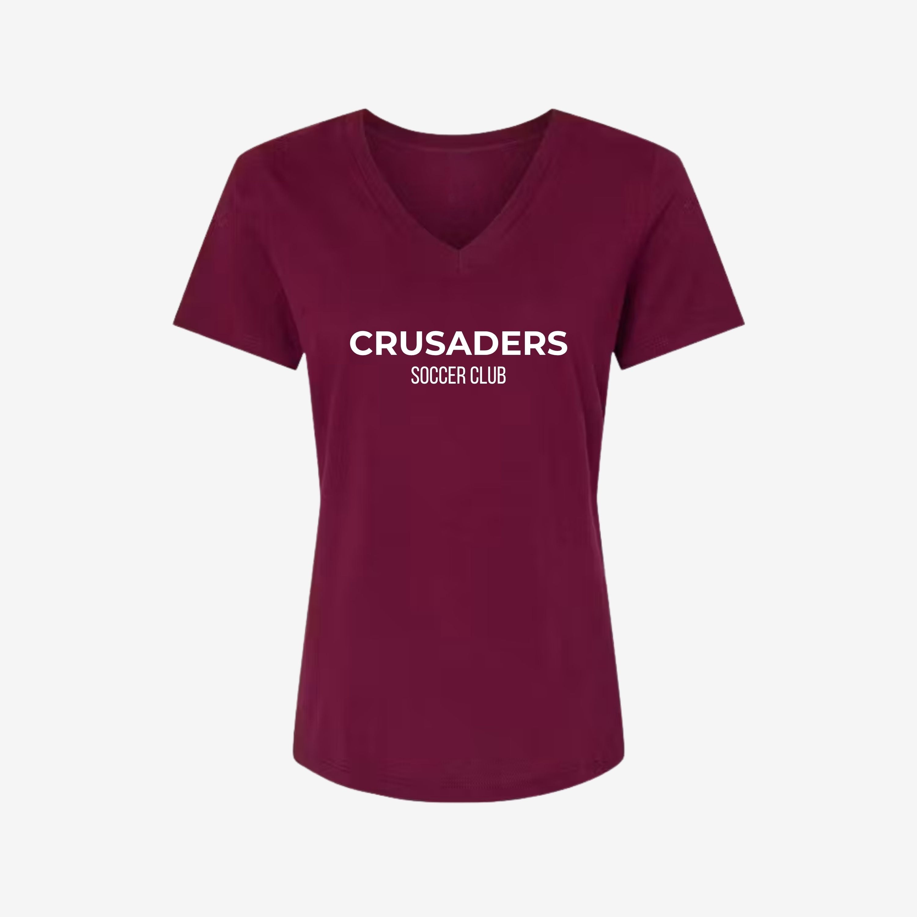 maroon v neck