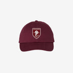 maroon hat
