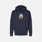 navy hoodie