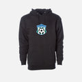 black hoodie