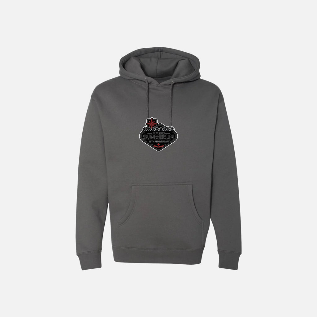 grey hoodie