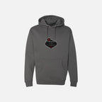 grey hoodie