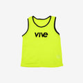 yellow soccer pinnie