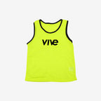 yellow soccer pinnie