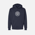 navy hoodie
