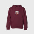 maroon hoodie
