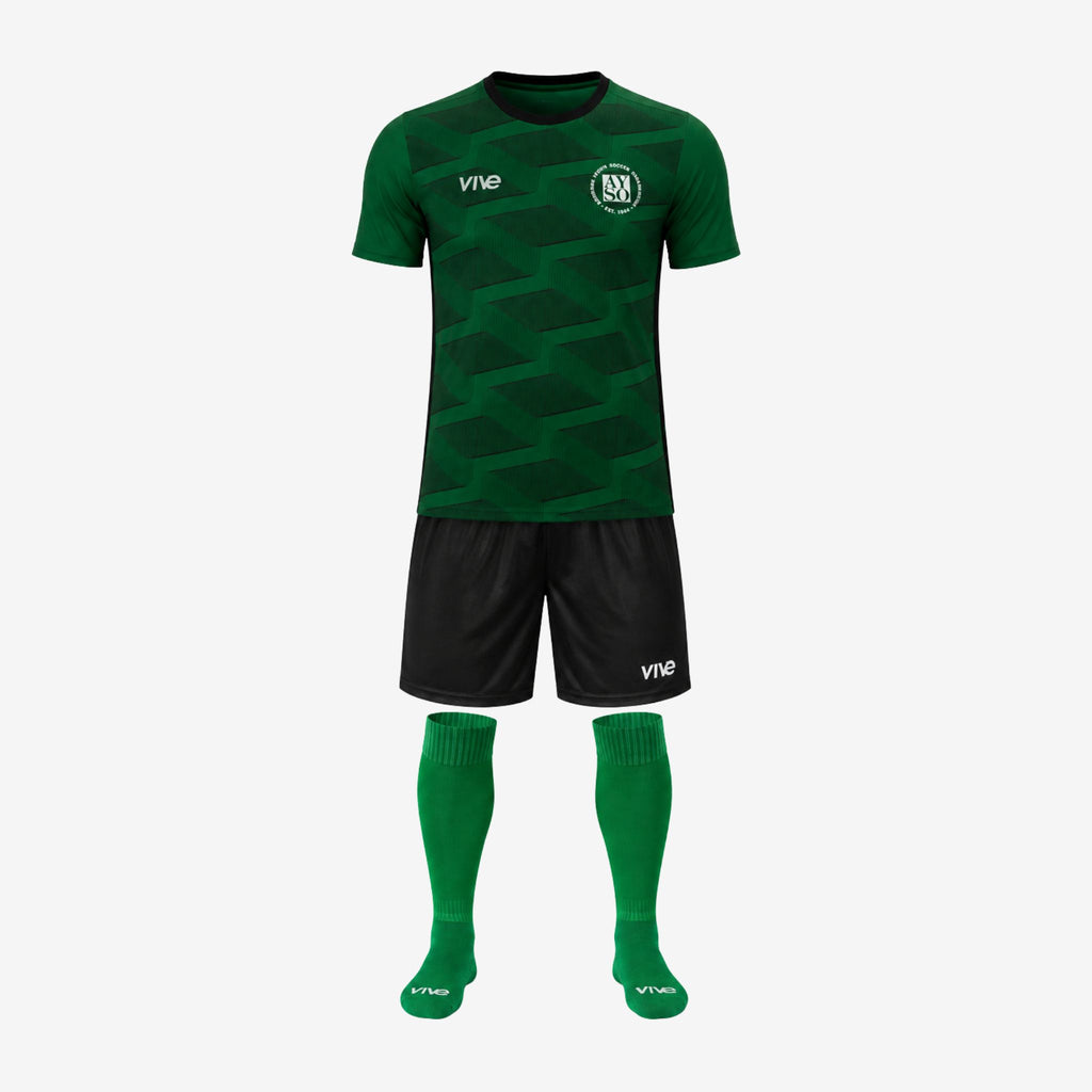 green jersey kit