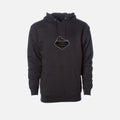 black hoodie