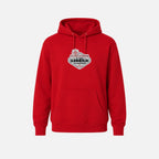 red hoodie