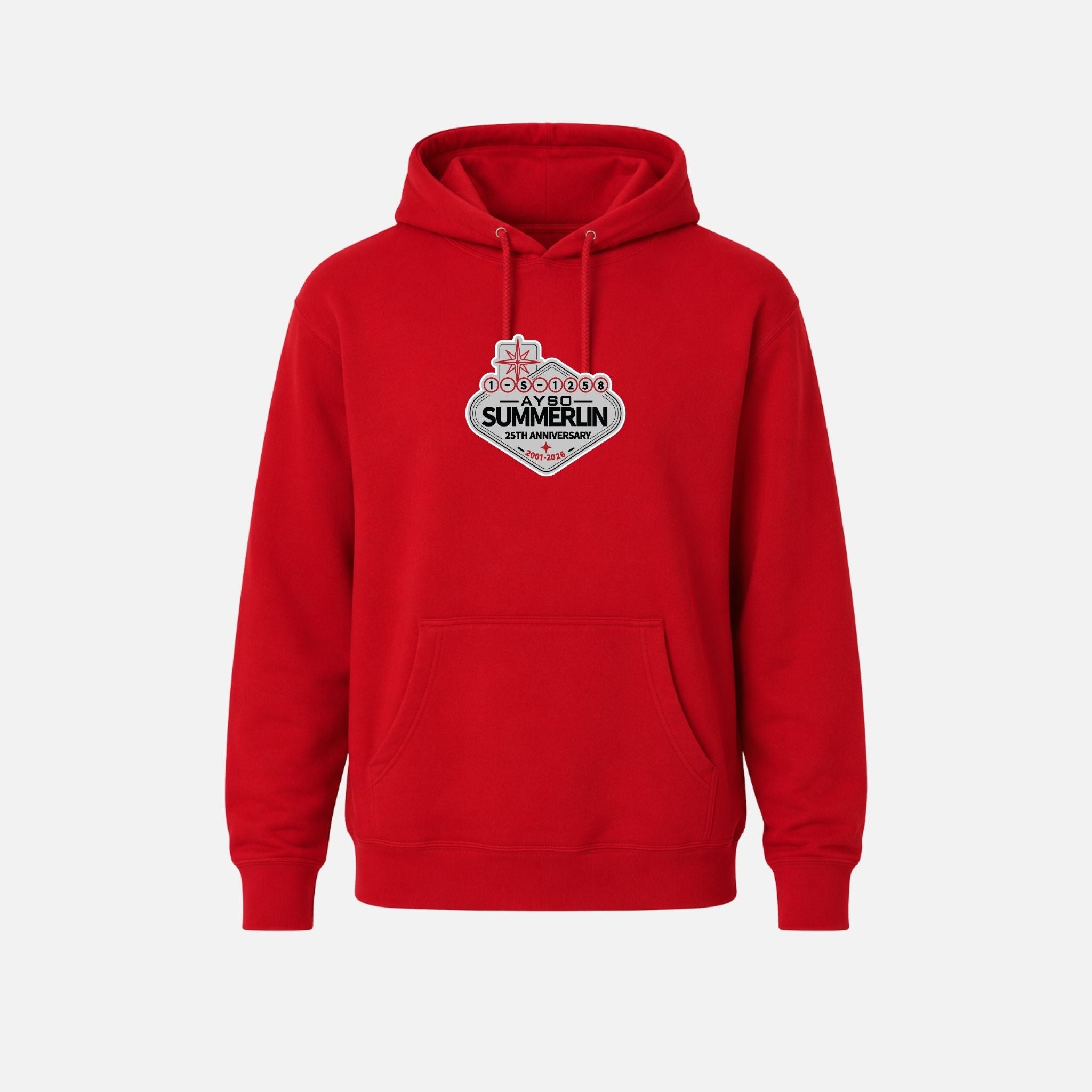 red hoodie