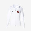 white full zip jacket 