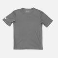 Dark Grey t-shirt on a white background