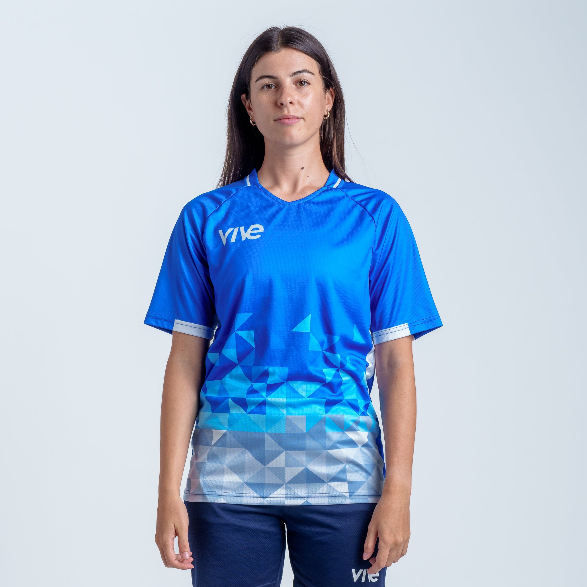 当店だけの限定モデル Wild USA 22 Soccer Jersey - Blue & Red & White - VIVE CF ウェア