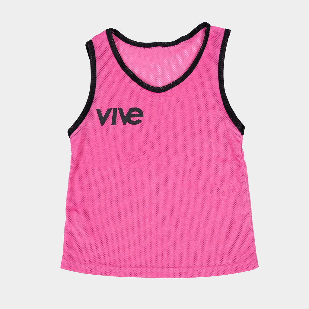 VIVE Soccer Training Pinnies Pink Color