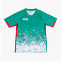 Campeones Soccer Training Jersey  - Green color and Red trim design from VIVE