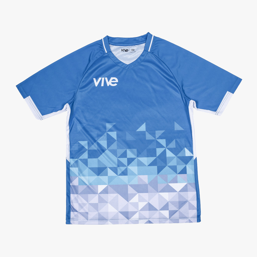 Campeones Soccer Training Jersey  - Blue color with White design from VIVE
