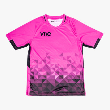 Campeones Soccer Training Jersey - Pink color with Black design from VIVE