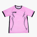 Espejo Soccer Training Jersey - Pink color with Black design from Vive