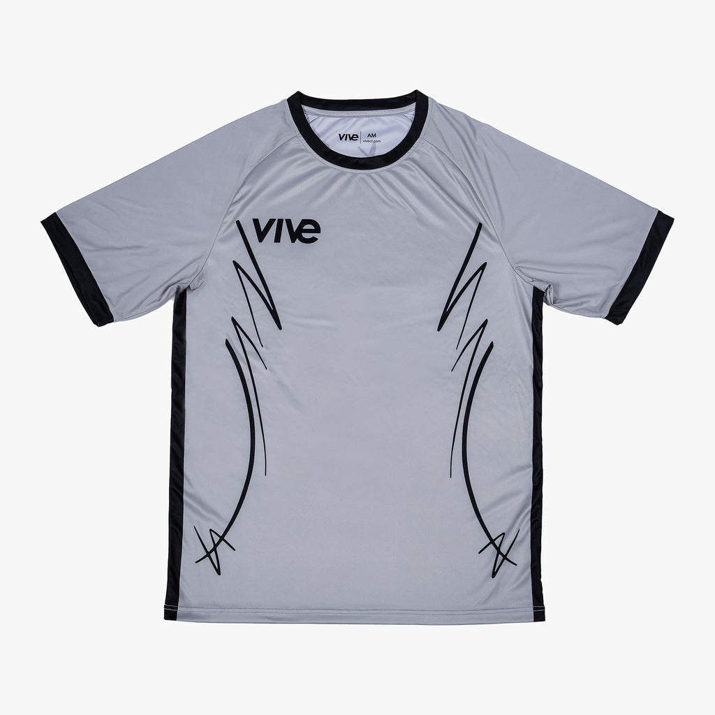 Espejo Soccer Training Jersey - Grey color with Black design from Vive