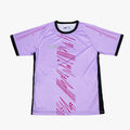 Flashes Soccer Jersey - Purple and Black color with red design from VIVE